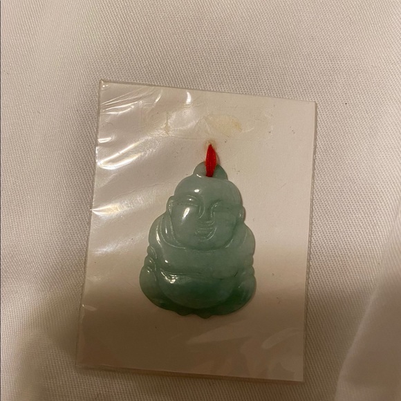 Buddha Jade Pendant Necklace - Picture 12 of 12